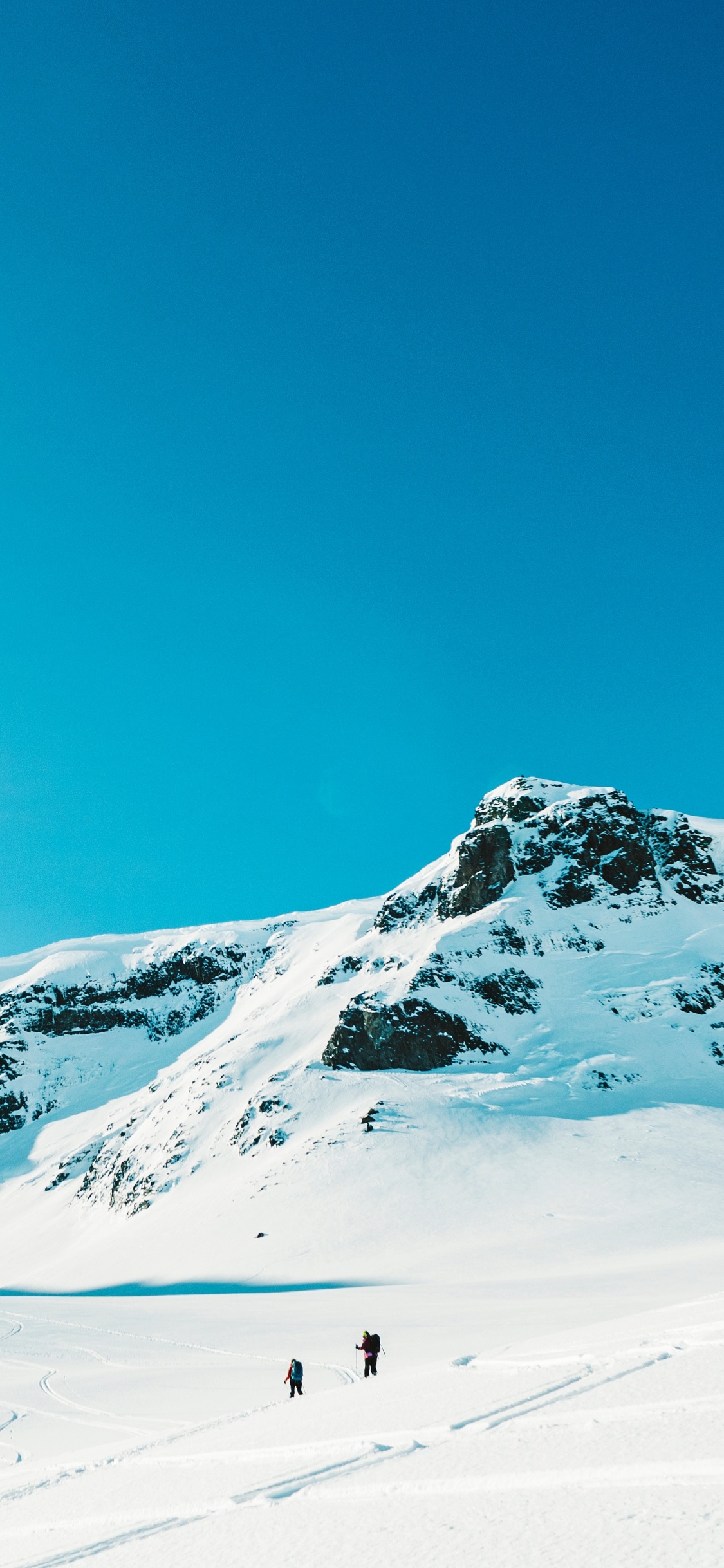 Snow, Ski Resort, Skiing, Mountain, Winter. Wallpaper in 1125x2436 Resolution