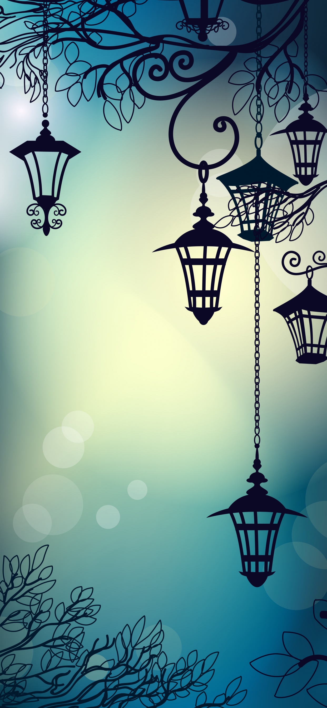 Luminaire, Lumière de Rue, White, Lumière, Blue. Wallpaper in 1242x2688 Resolution