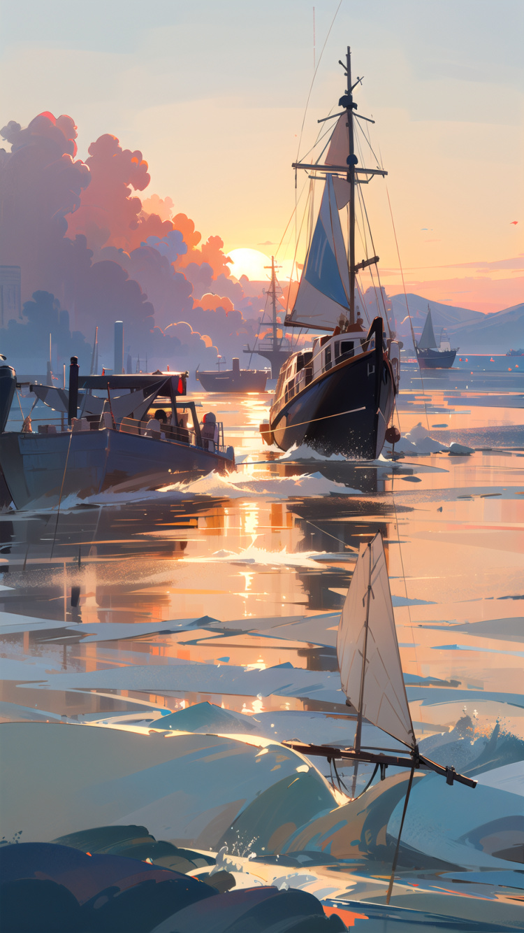 Buque, el Transporte Del Agua, Agua, Barco, Moto de Agua. Wallpaper in 750x1334 Resolution