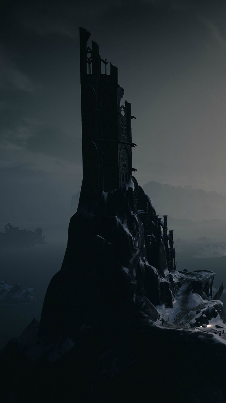 Schneebedeckte Berge Tagsüber. Wallpaper in 750x1334 Resolution