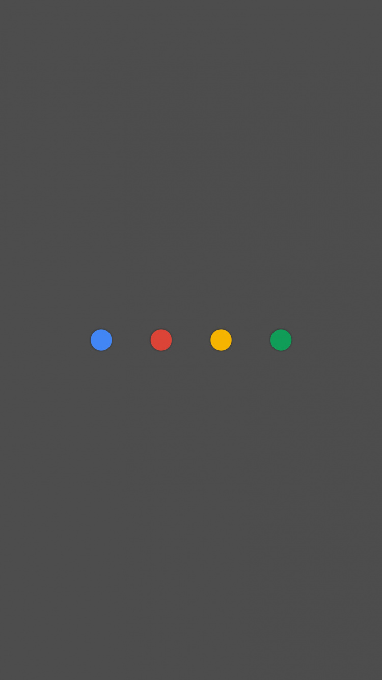 White and Orange Dot Illustration. Wallpaper in 750x1334 Resolution