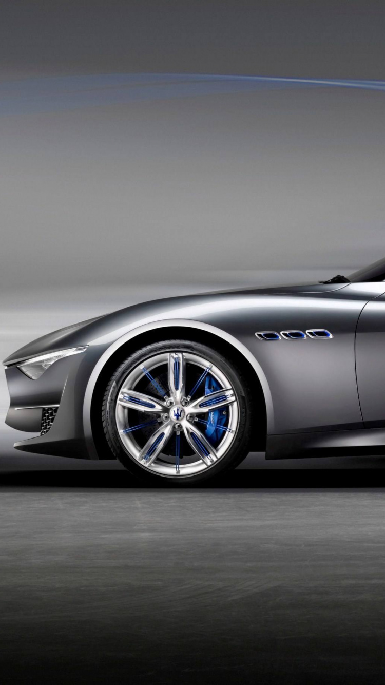 Black Porsche 911 on Gray Background. Wallpaper in 750x1334 Resolution