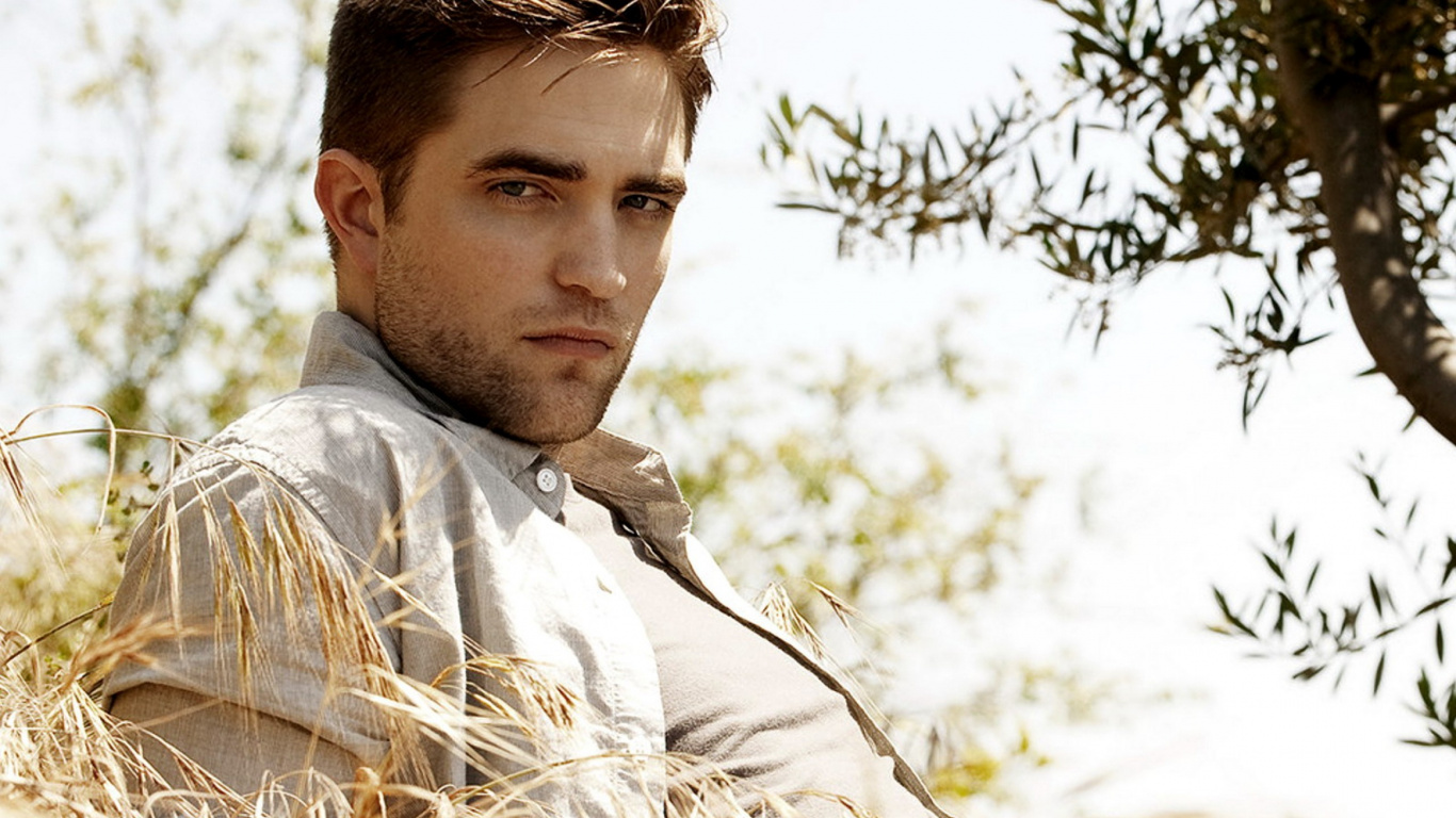 Robert Pattinson, Dämmerung, Gesichtsbehaarung, Hollywood, Modell. Wallpaper in 1366x768 Resolution