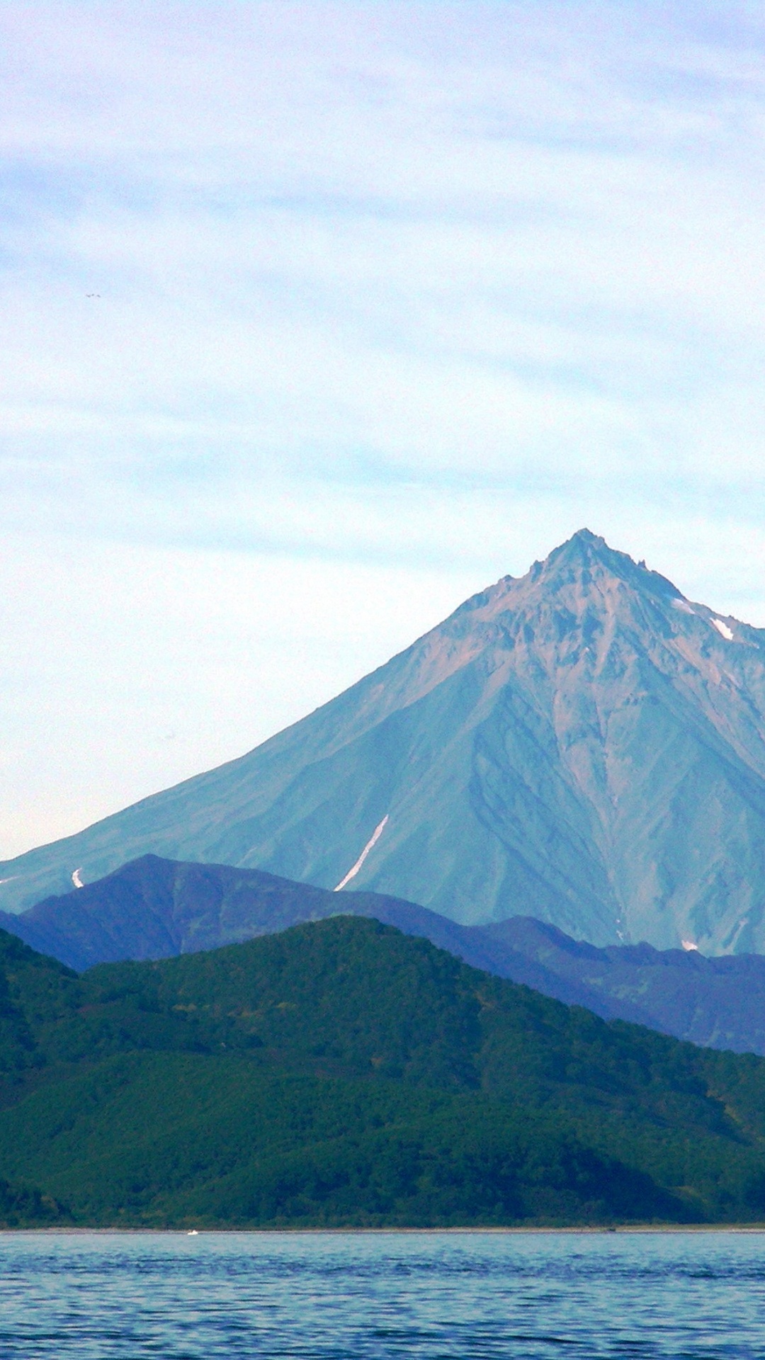 Green and Brown Mountain Under White Clouds During Daytime. Wallpaper in 1080x1920 Resolution