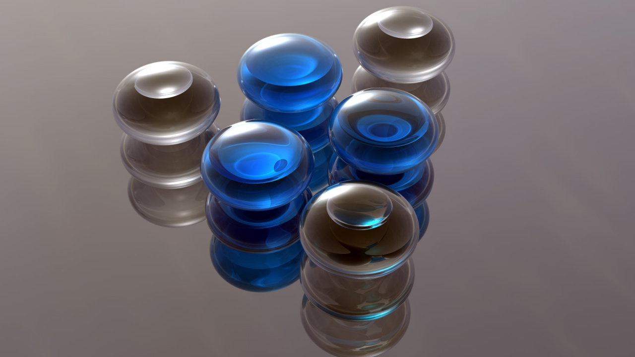 White and Blue Plastic Containers. Wallpaper in 1280x720 Resolution