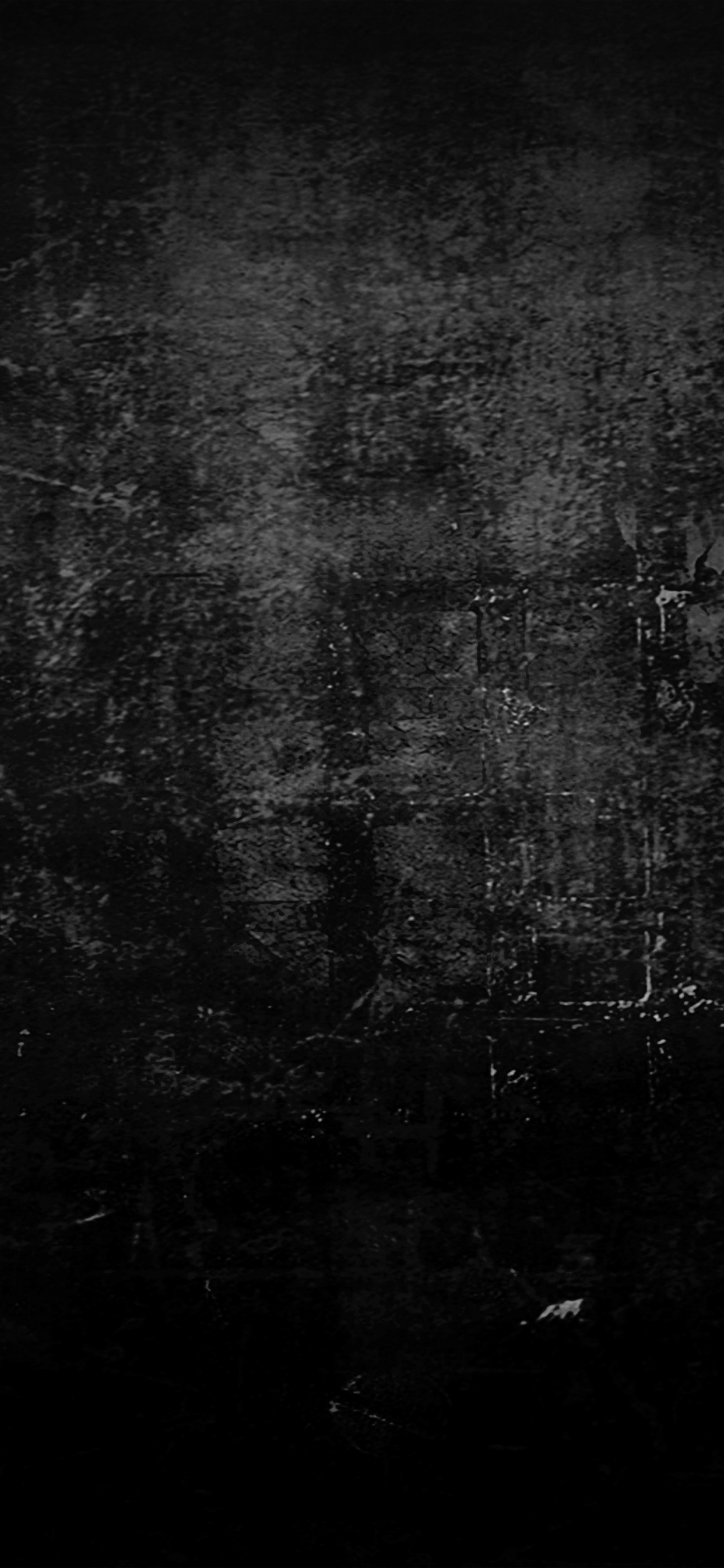 Abstrakte Schwarz-Weiß-Malerei. Wallpaper in 1242x2688 Resolution
