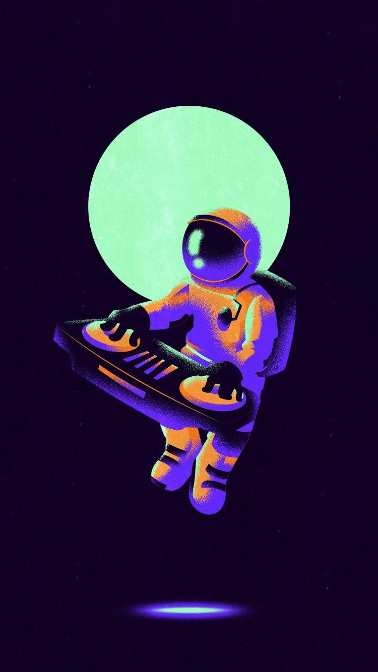 Art, Packs and Potions, Deezer, Musical Instrument, Human Body. Wallpaper in 750x1334 Resolution