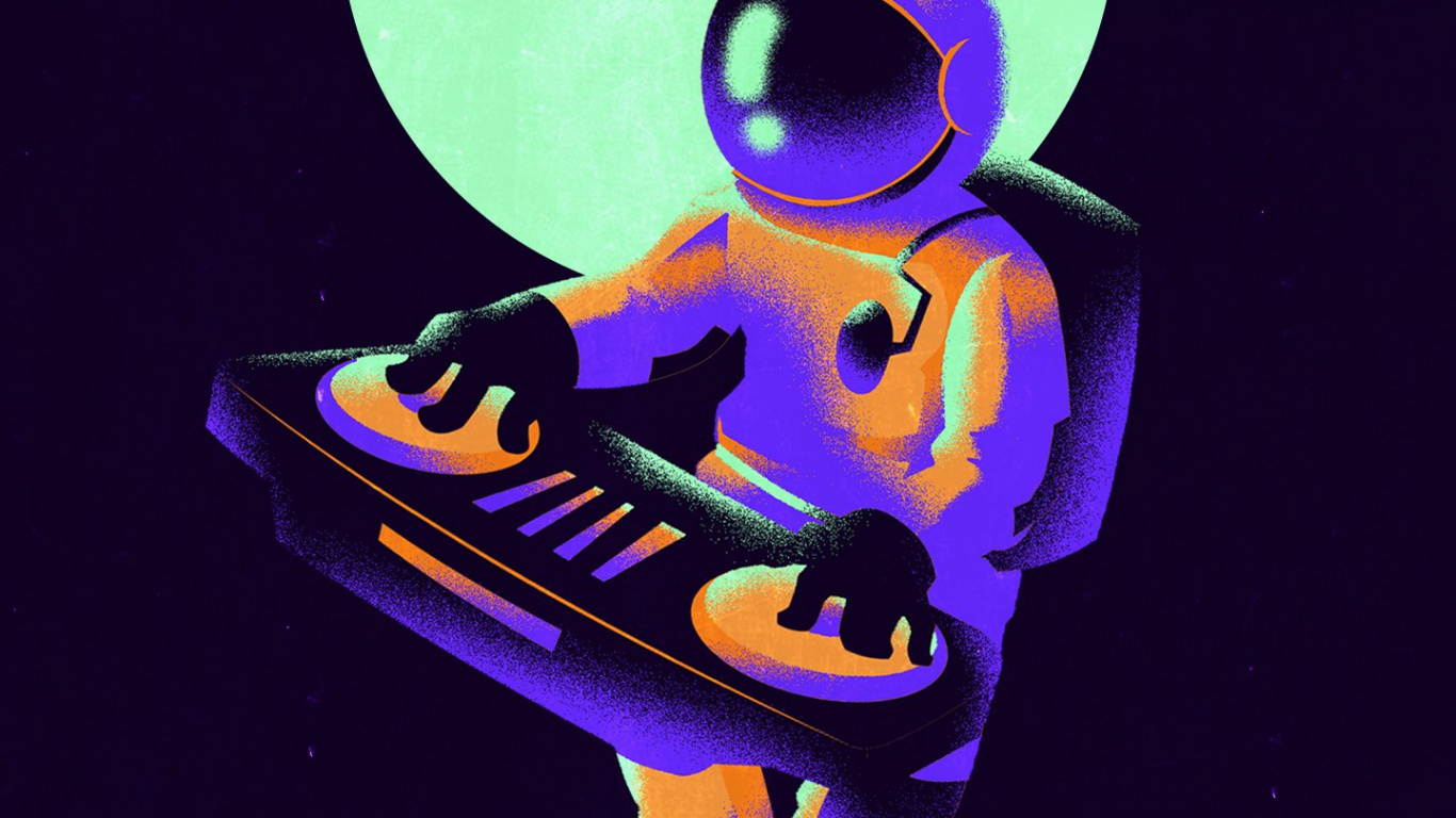 Art, Packs et Potions, Deezer, Instrument de Musique, Corps Humain. Wallpaper in 1366x768 Resolution