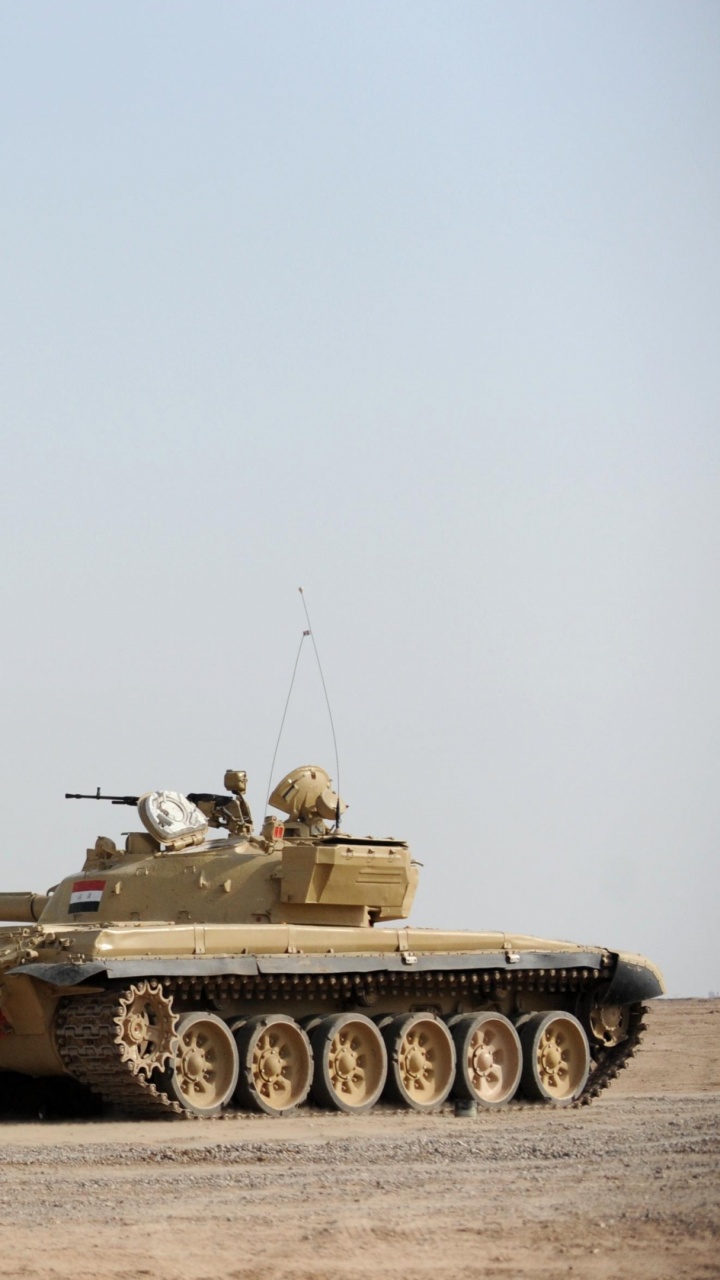 Tank, Militär, Staub, Die Atmosphäre Der Erde, Irak. Wallpaper in 720x1280 Resolution