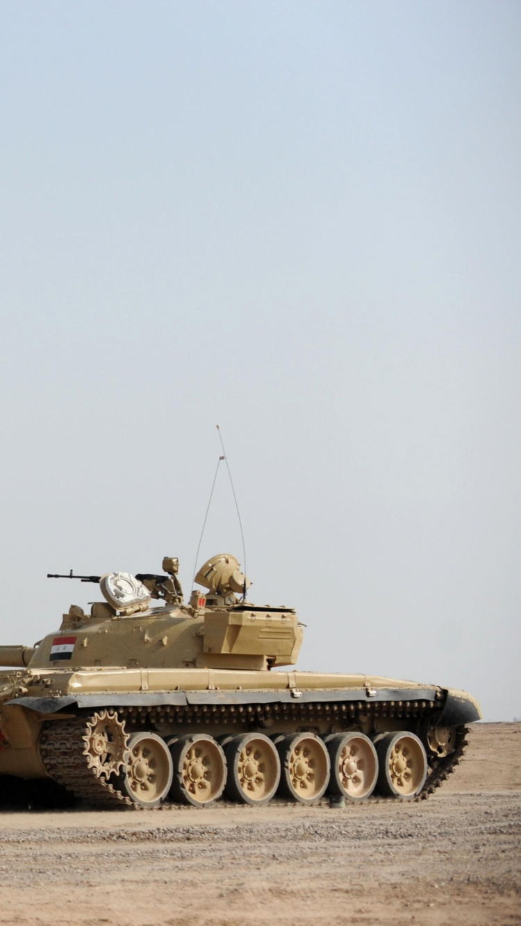 Militaire, Poussière, L'atmosphère de la Terre, Irak, t 72. Wallpaper in 750x1334 Resolution