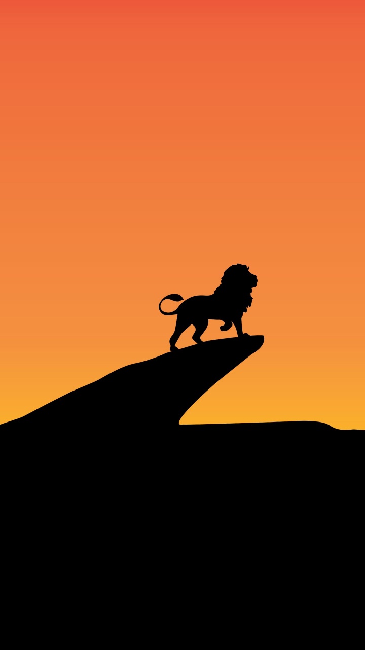 Simbas, Lion, Menschen in Der Natur, Sonnenuntergang, Farbtöne Und Schattierungen. Wallpaper in 720x1280 Resolution