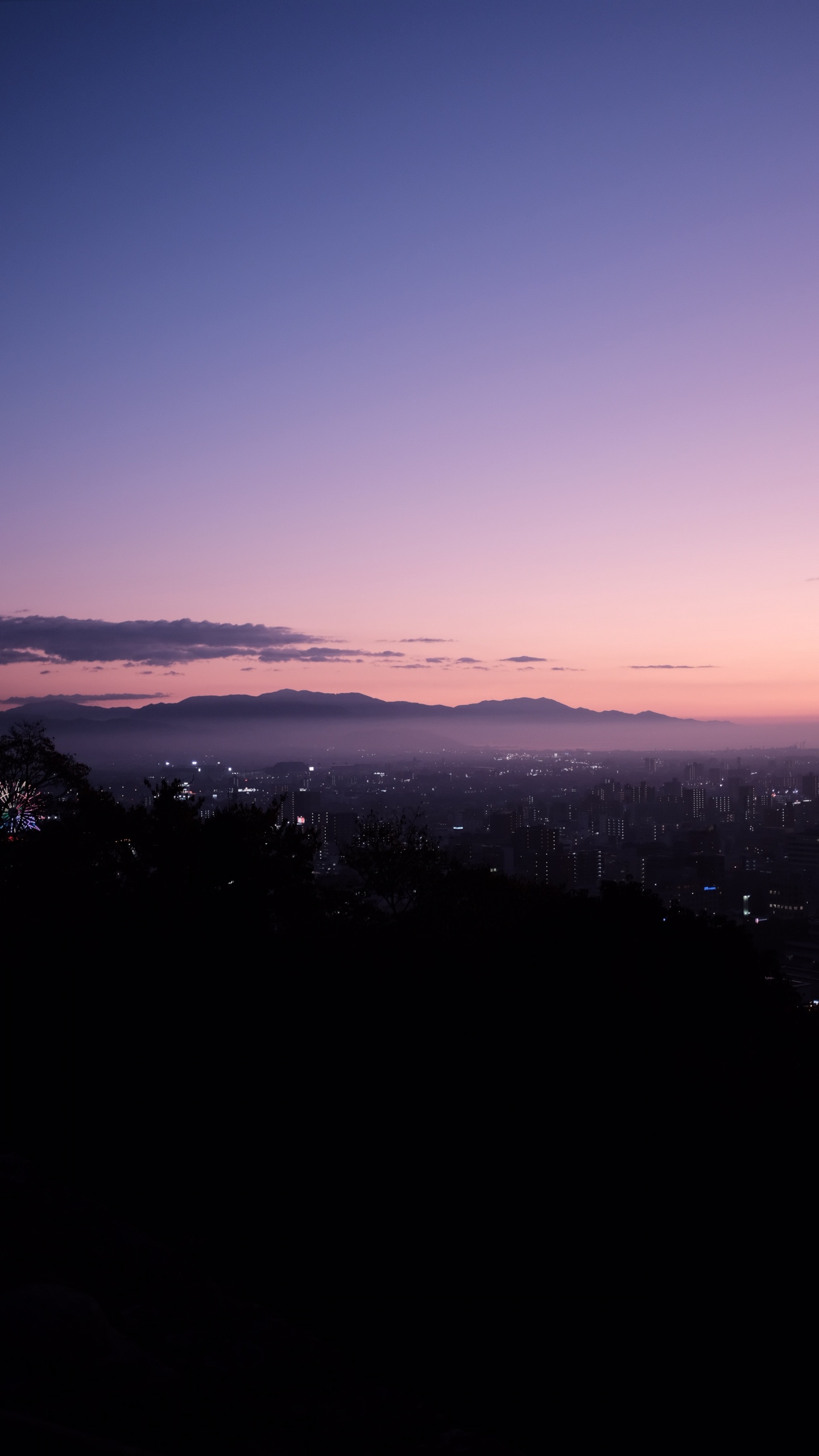 日落, 黄金时间, 地平线, 晚上, 气氛 壁纸 1440x2560 允许