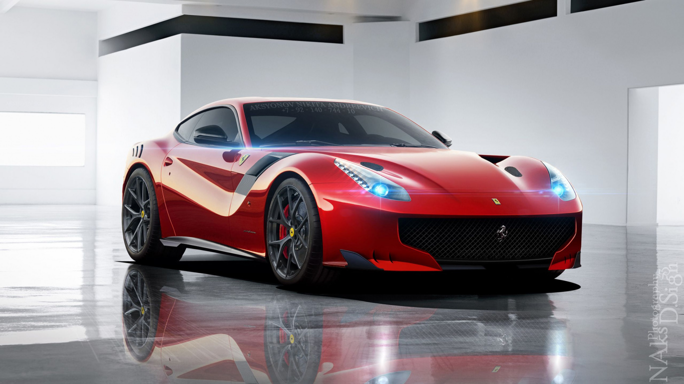 Ferrari F12, Sports Car, Car, Ferrari, Ferrari 250 Gto. Wallpaper in 1366x768 Resolution