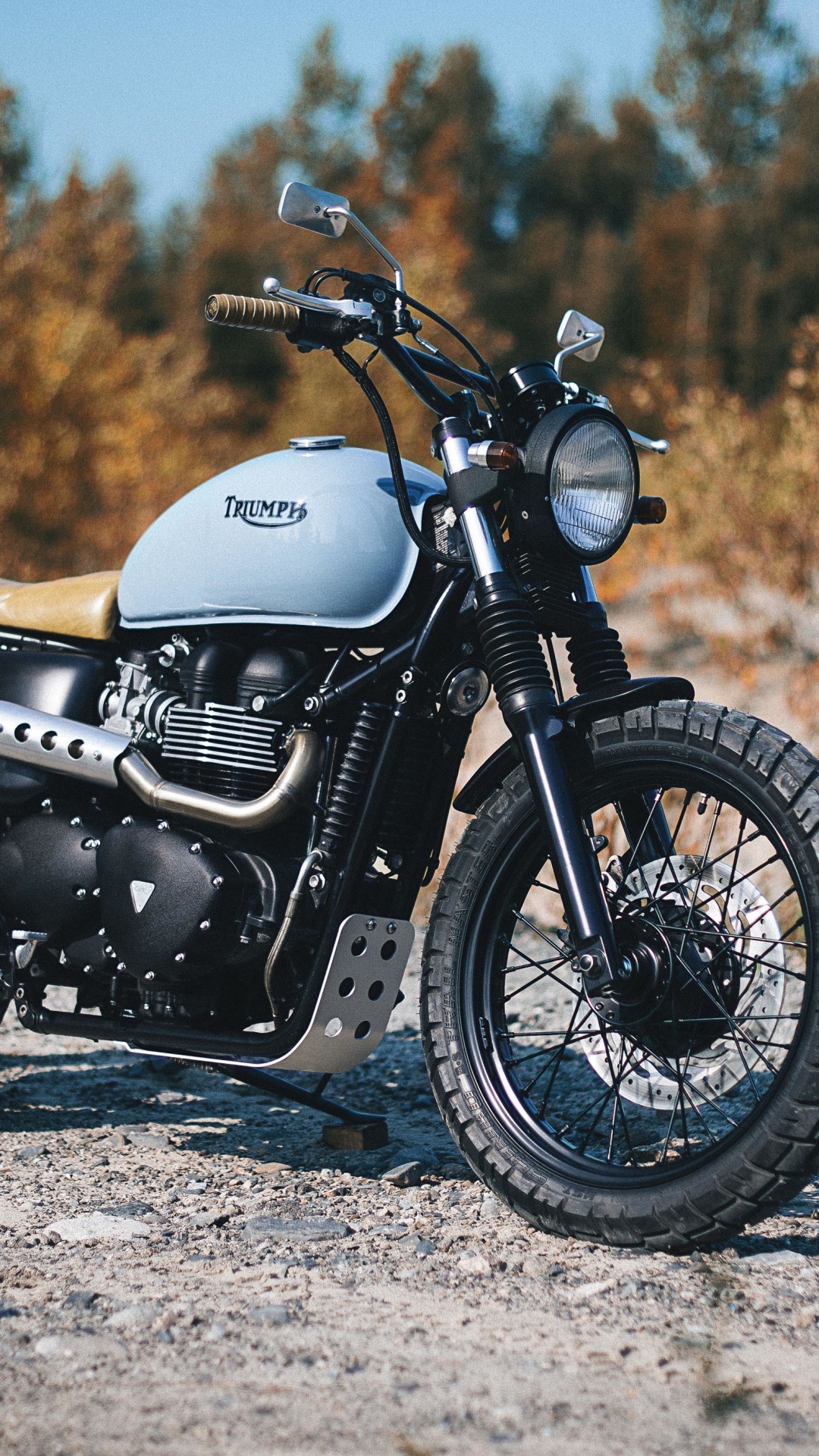 1080x1920 Triumph Bonneville Bobber Wallpapers for Android Mobile