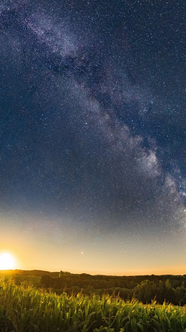 Amoled, Ambiente, Azure, Paisaje Natural, Objeto Astronómico. Wallpaper in 720x1280 Resolution