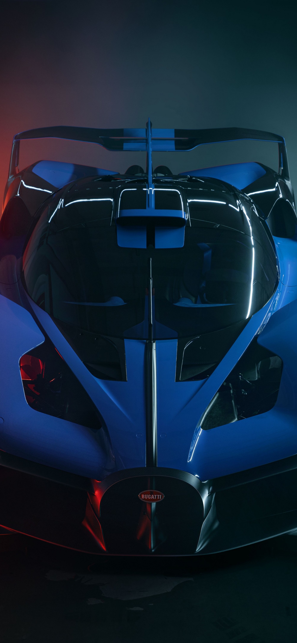 Bugatti Bolide, Car, Sportwagen, Bugatti, Bugatti Centodieci. Wallpaper in 1242x2688 Resolution