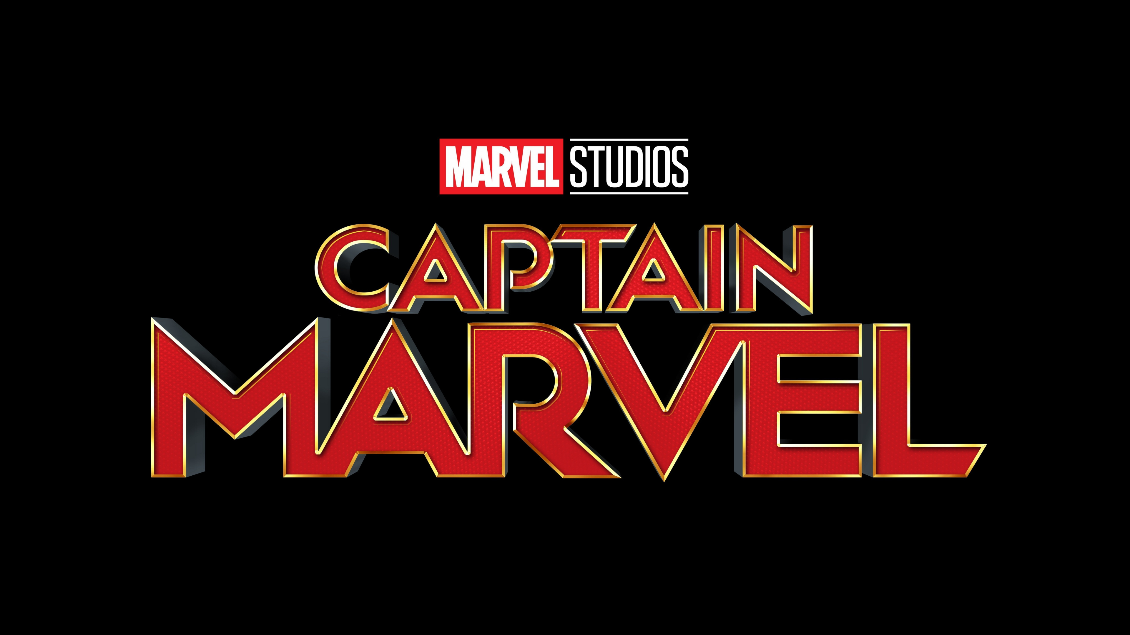 Graphisme, Les Studios Marvel, Logo, Captain Marvel, Dessin. Wallpaper in 3840x2160 Resolution