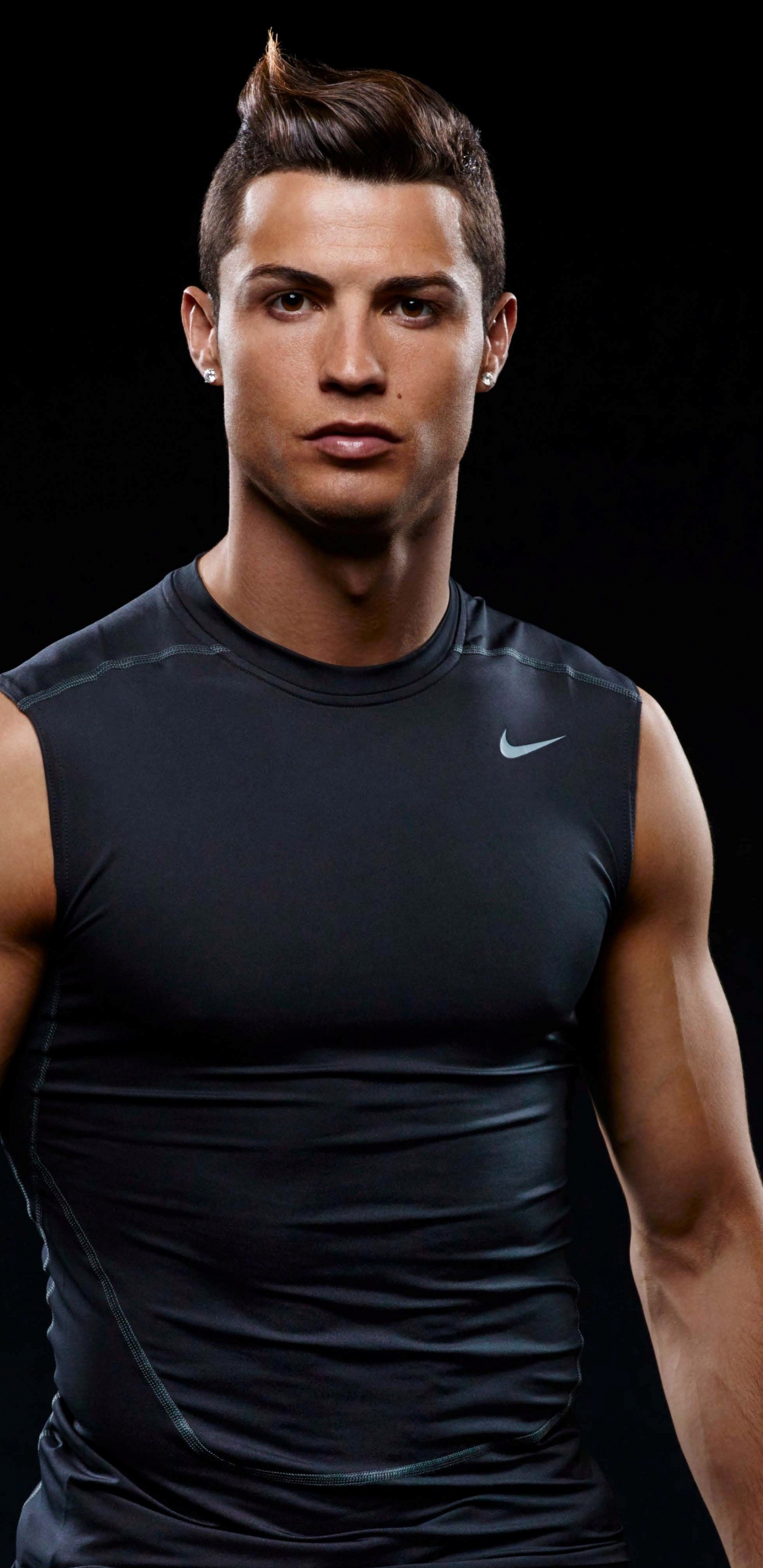 Man in Black Tank Top. Wallpaper in 1440x2960 Resolution