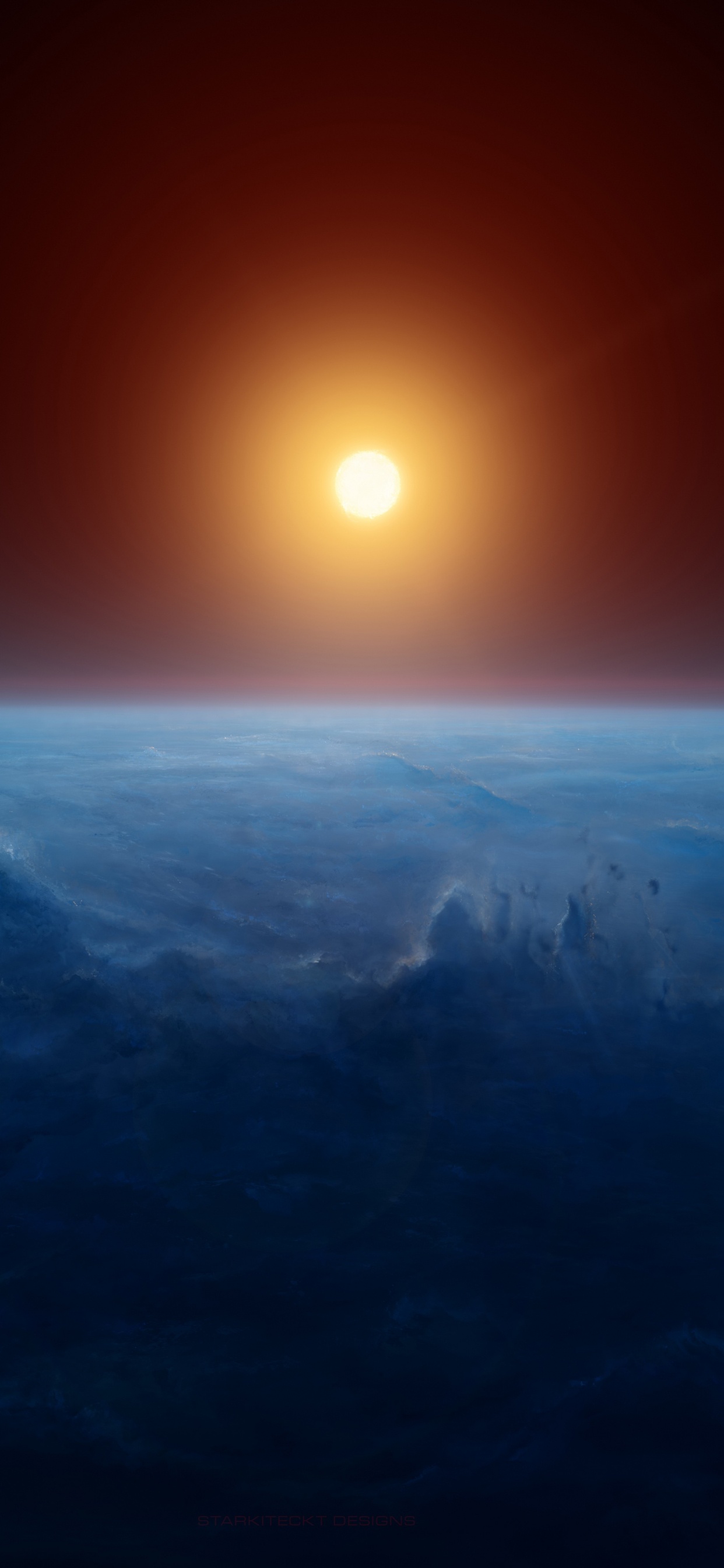 Sun Over Clouds During Daytime. Wallpaper in 1242x2688 Resolution