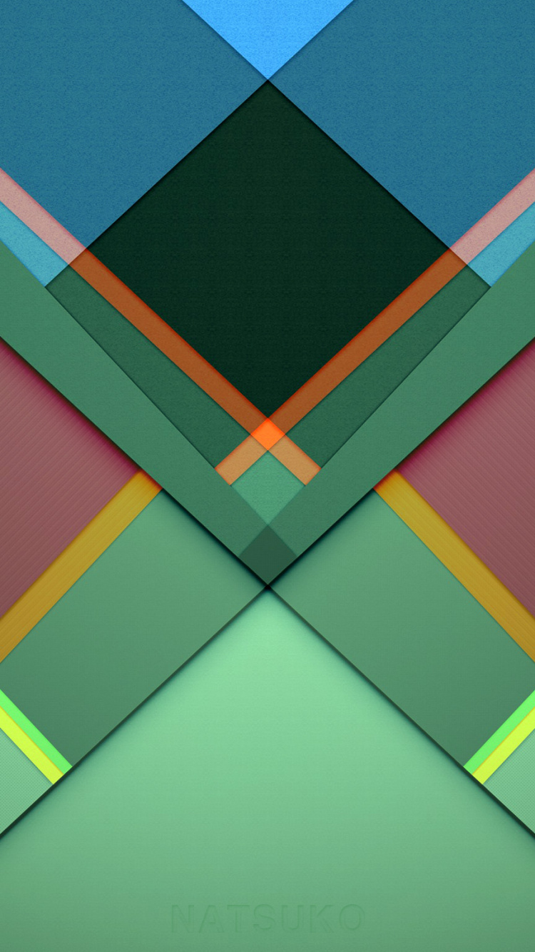 Blue Green and Pink Checkered Wallpaper. Wallpaper in 750x1334 Resolution