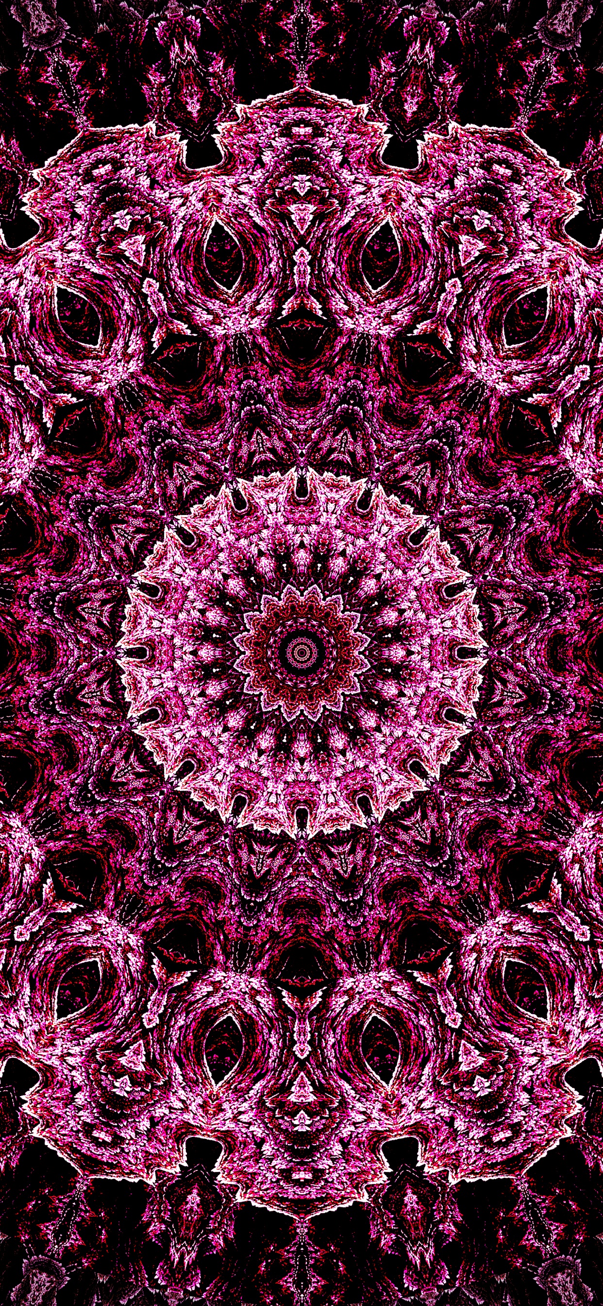 Textile Floral Violet et Blanc. Wallpaper in 1242x2688 Resolution