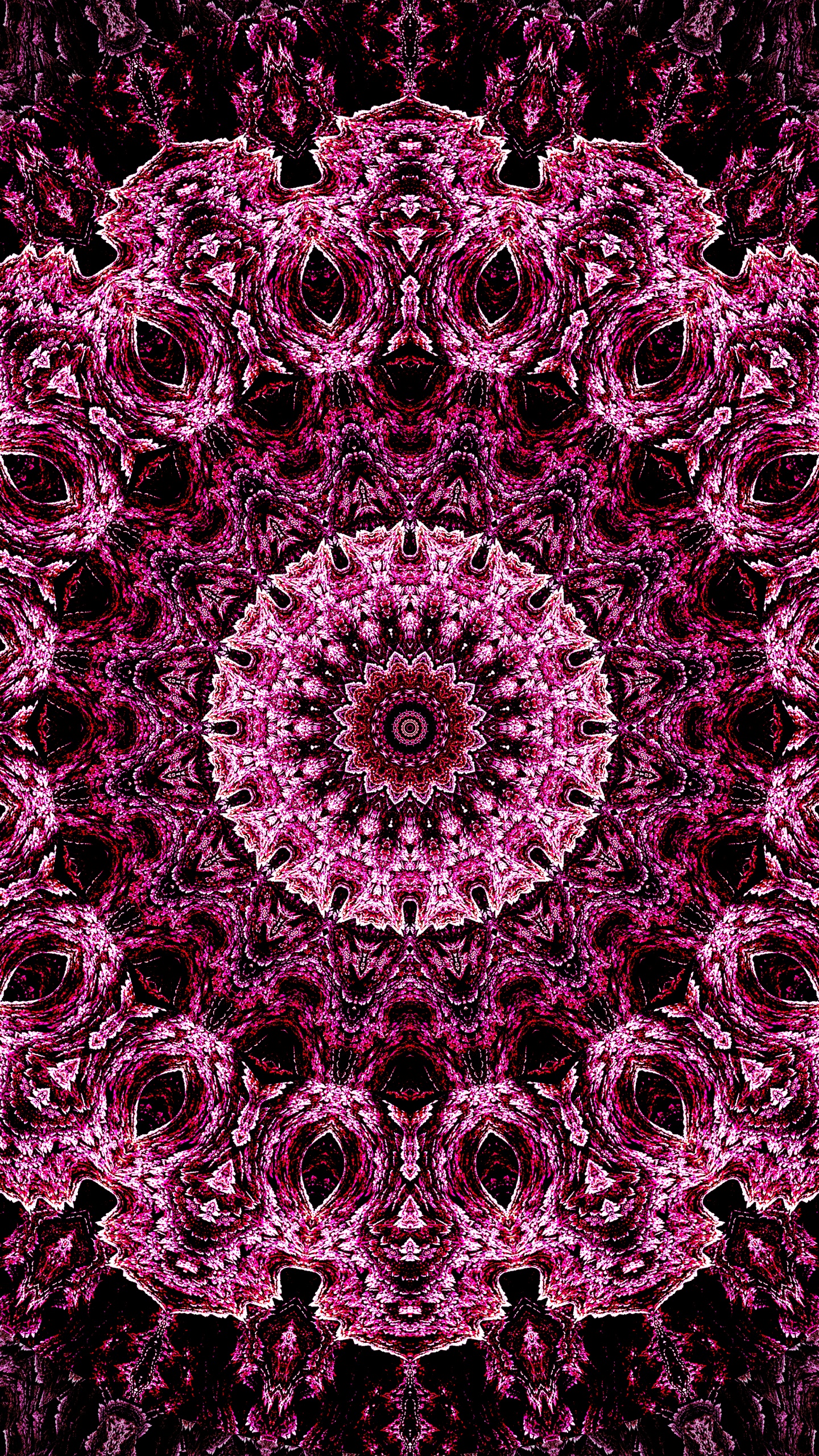 Textile Floral Violet et Blanc. Wallpaper in 1440x2560 Resolution