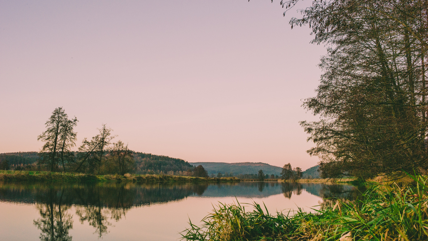 Body of Water, Natural Landscape, Nature, Reflection, Water. Wallpaper in 1366x768 Resolution