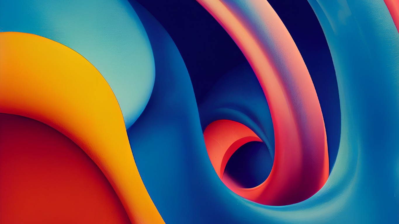Orange, Grafik-design, Farbigkeit, Licht, Kunst. Wallpaper in 1366x768 Resolution