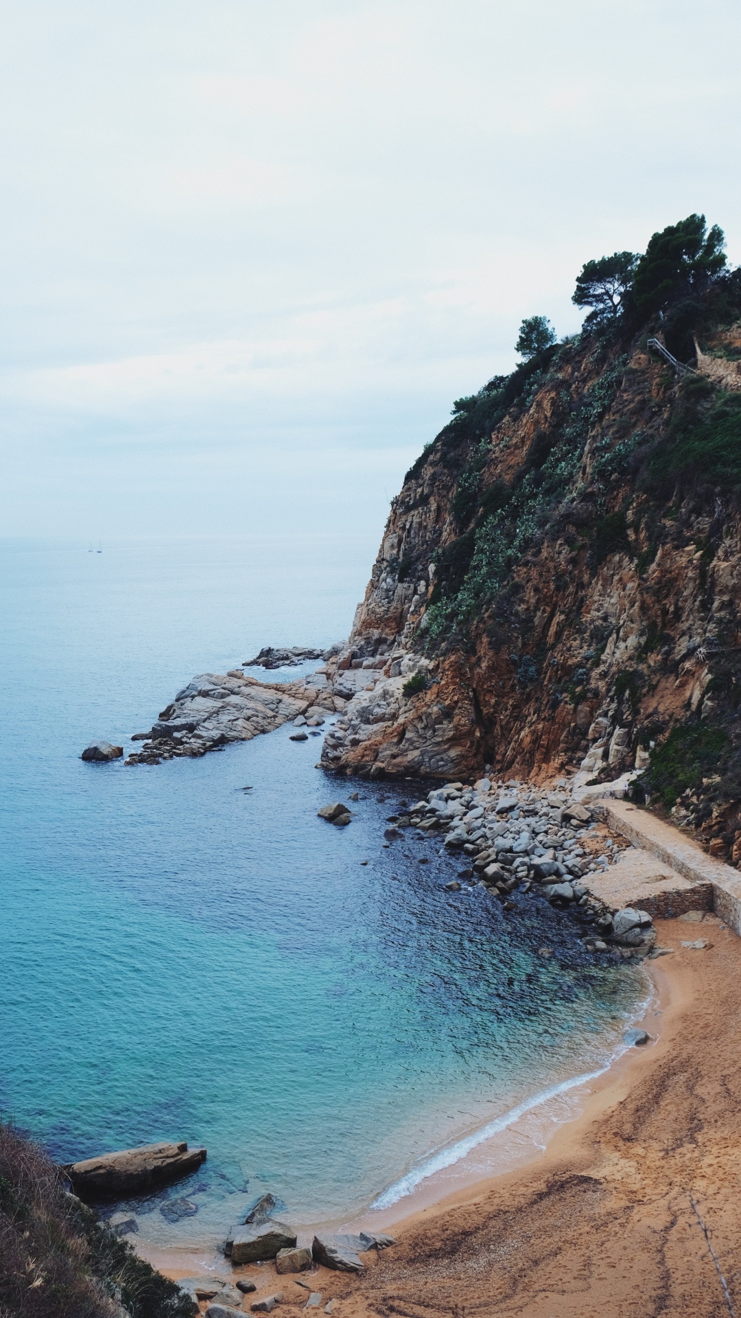 Tossa de Mar, Mar, Playa, Cuerpo de Agua, Costa. Wallpaper in 1080x1920 Resolution