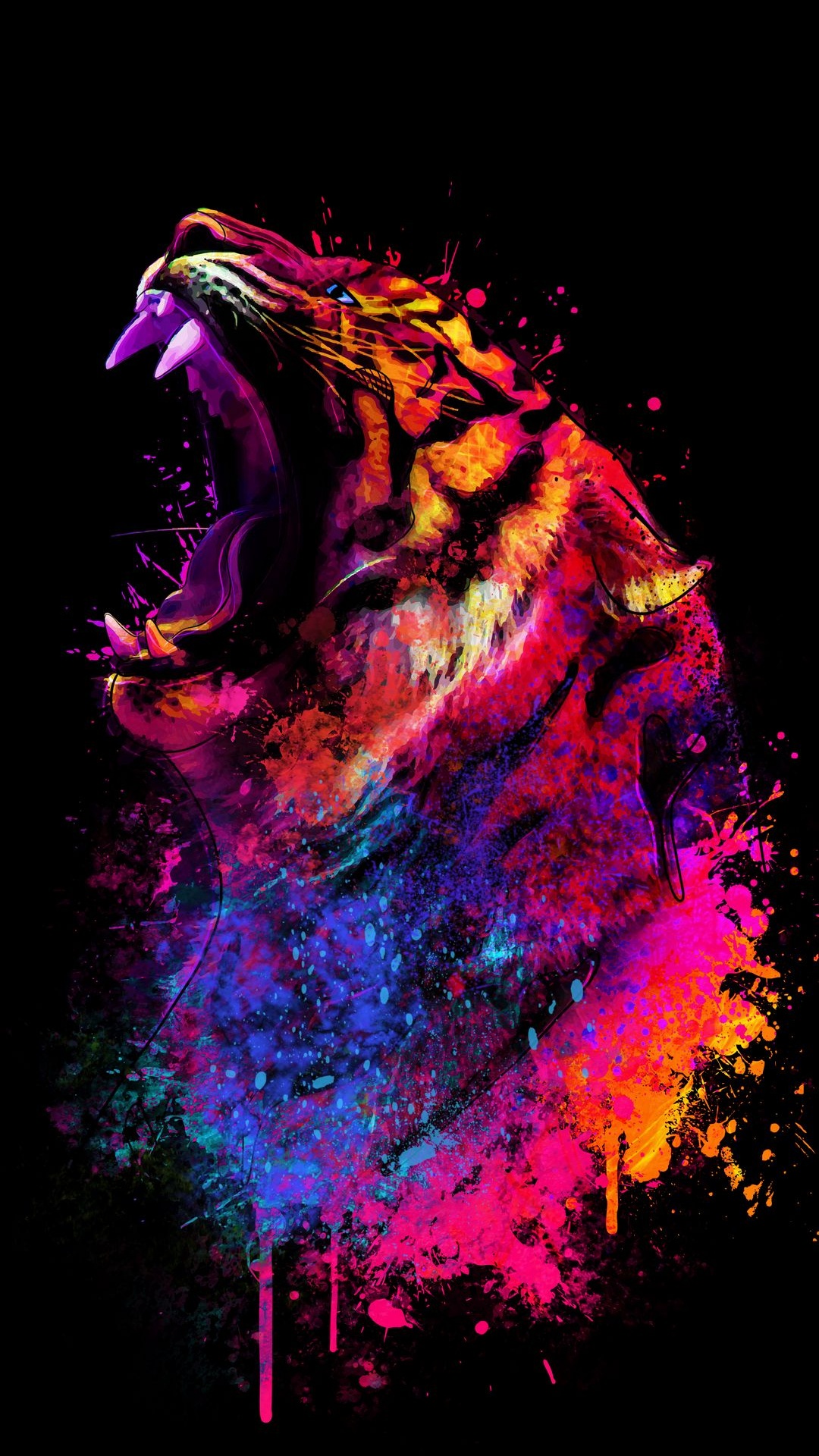 Android, Amoled, Pink, Unterhaltung, Kunst. Wallpaper in 1080x1920 Resolution