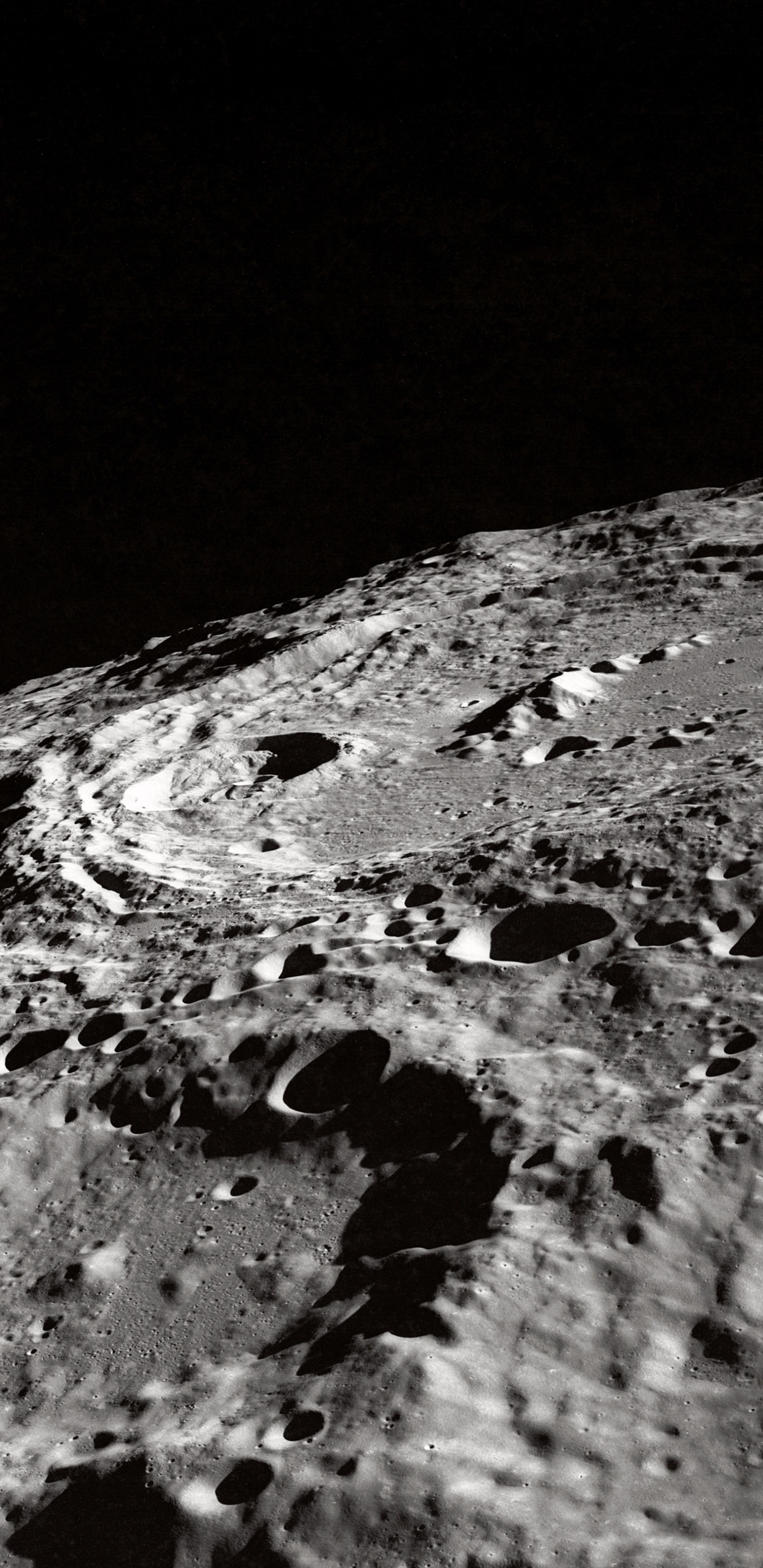 Pintura Abstracta en Blanco y Negro. Wallpaper in 1440x2960 Resolution