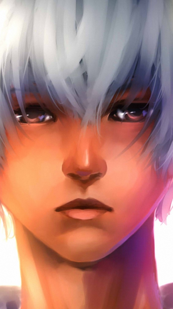 Gintoki Sakata, Haar, Gesicht, Anime, Frisur. Wallpaper in 720x1280 Resolution