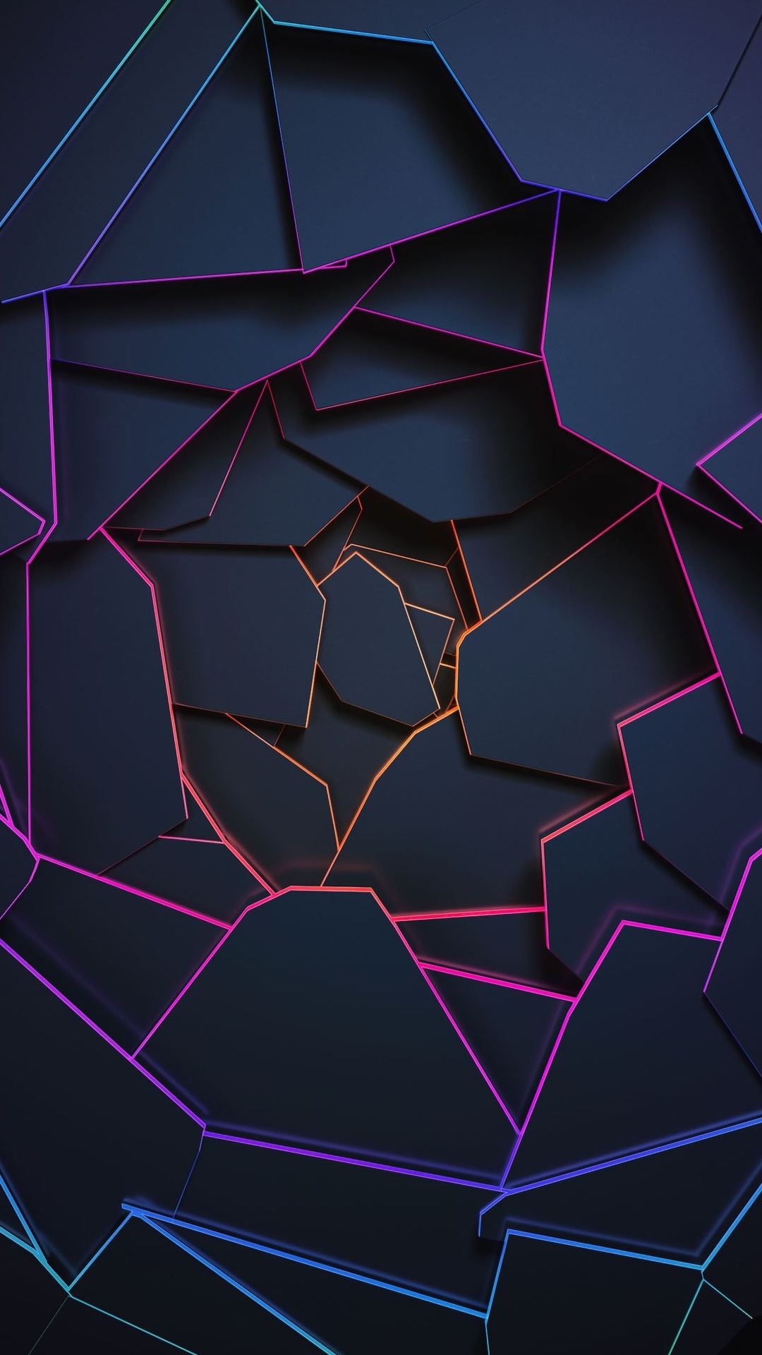 Triangulo, Diseño Gráfico, Artes Visuales, Morado, Violeta. Wallpaper in 1080x1920 Resolution