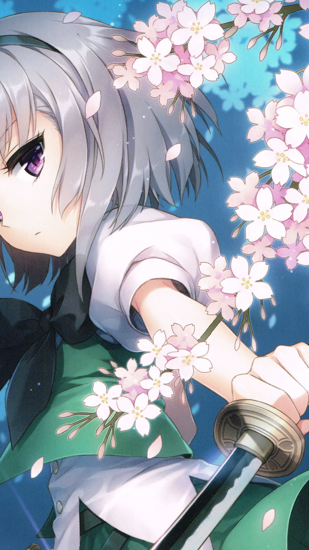 Personnage D'anime Fille Aux Cheveux Bruns. Wallpaper in 1080x1920 Resolution