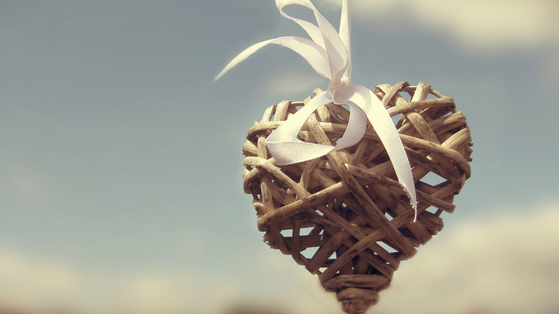 Love, Heart, Twig, Sky, Television. Wallpaper in 1920x1080 Resolution