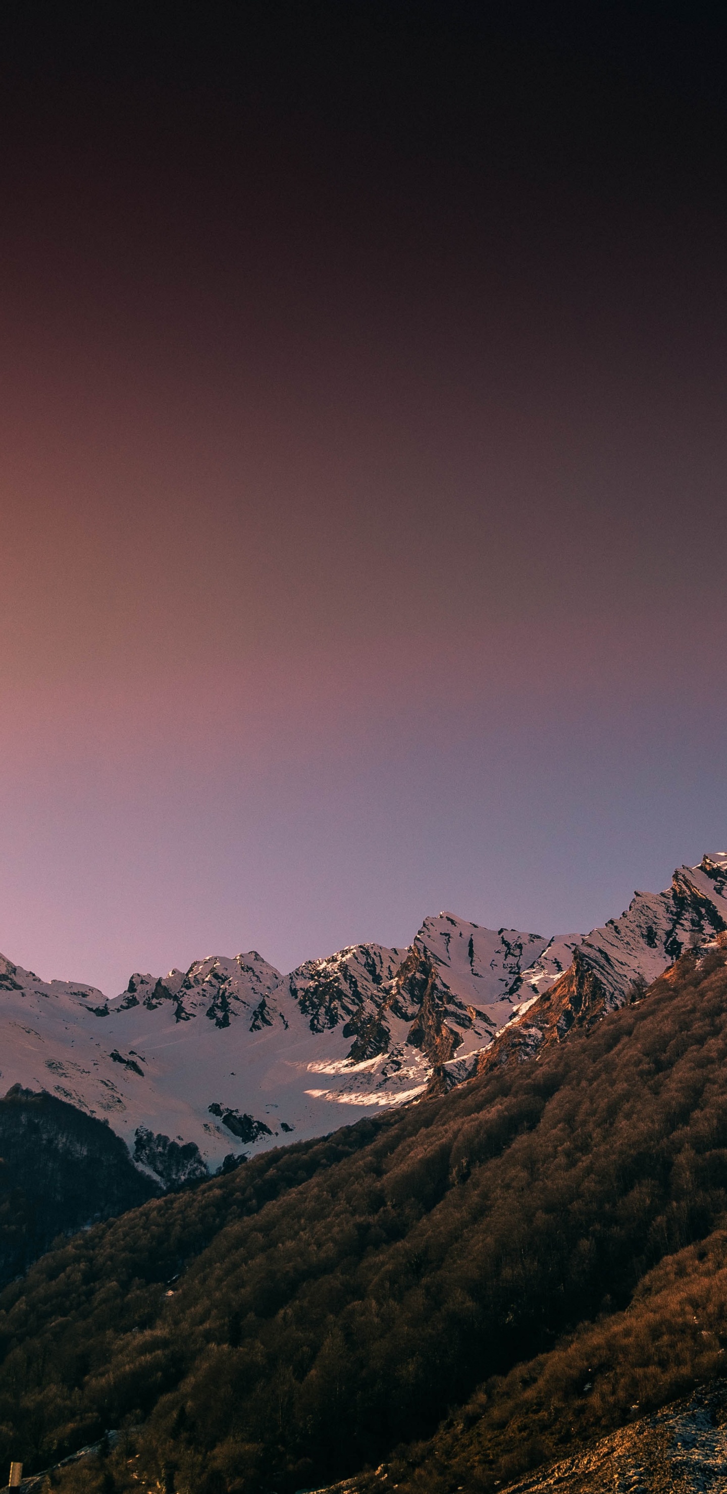 Cloud, Atmosphere, Mountain, Ecoregion, Nature. Wallpaper in 1440x2960 Resolution