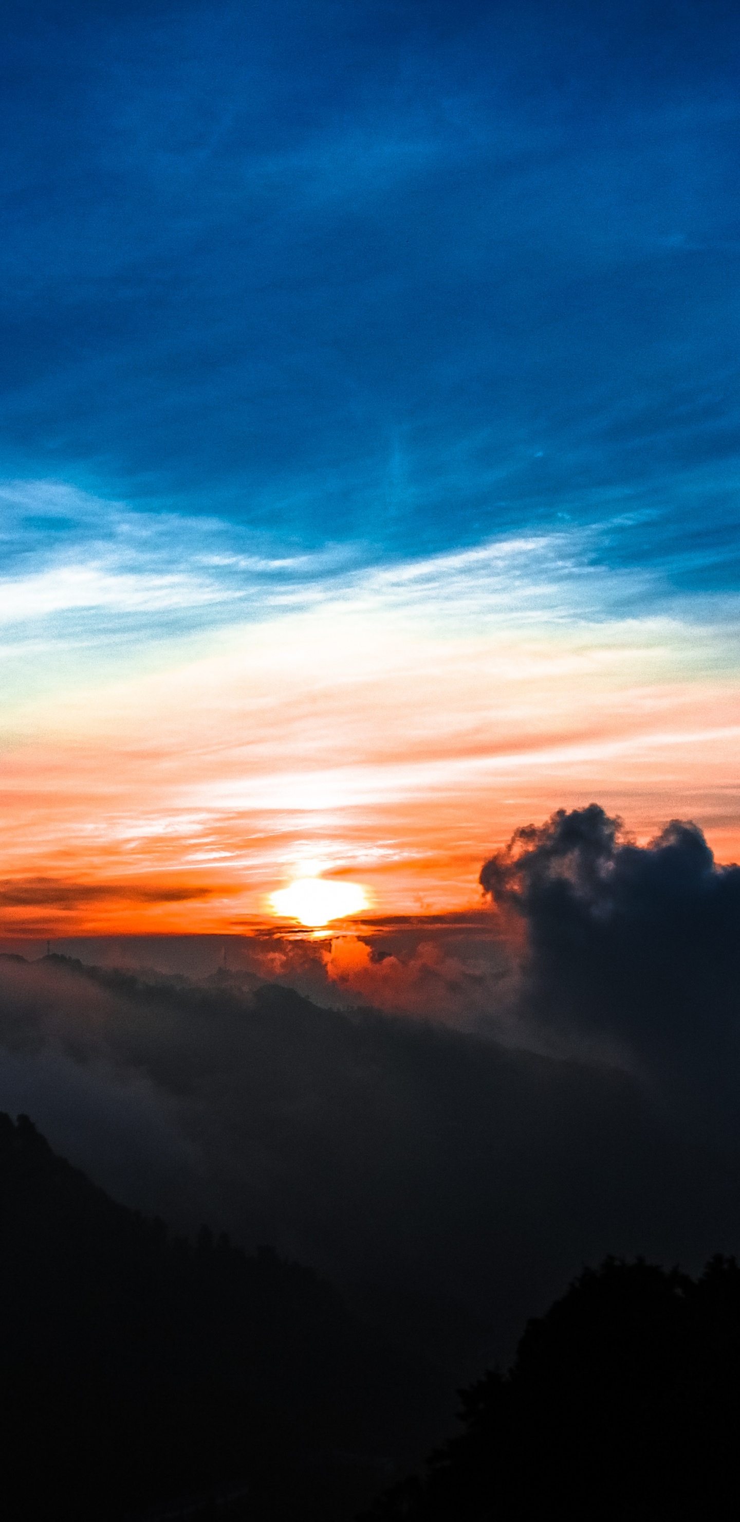 Nature, Horizon, Lever, Afterglow, Matin. Wallpaper in 1440x2960 Resolution