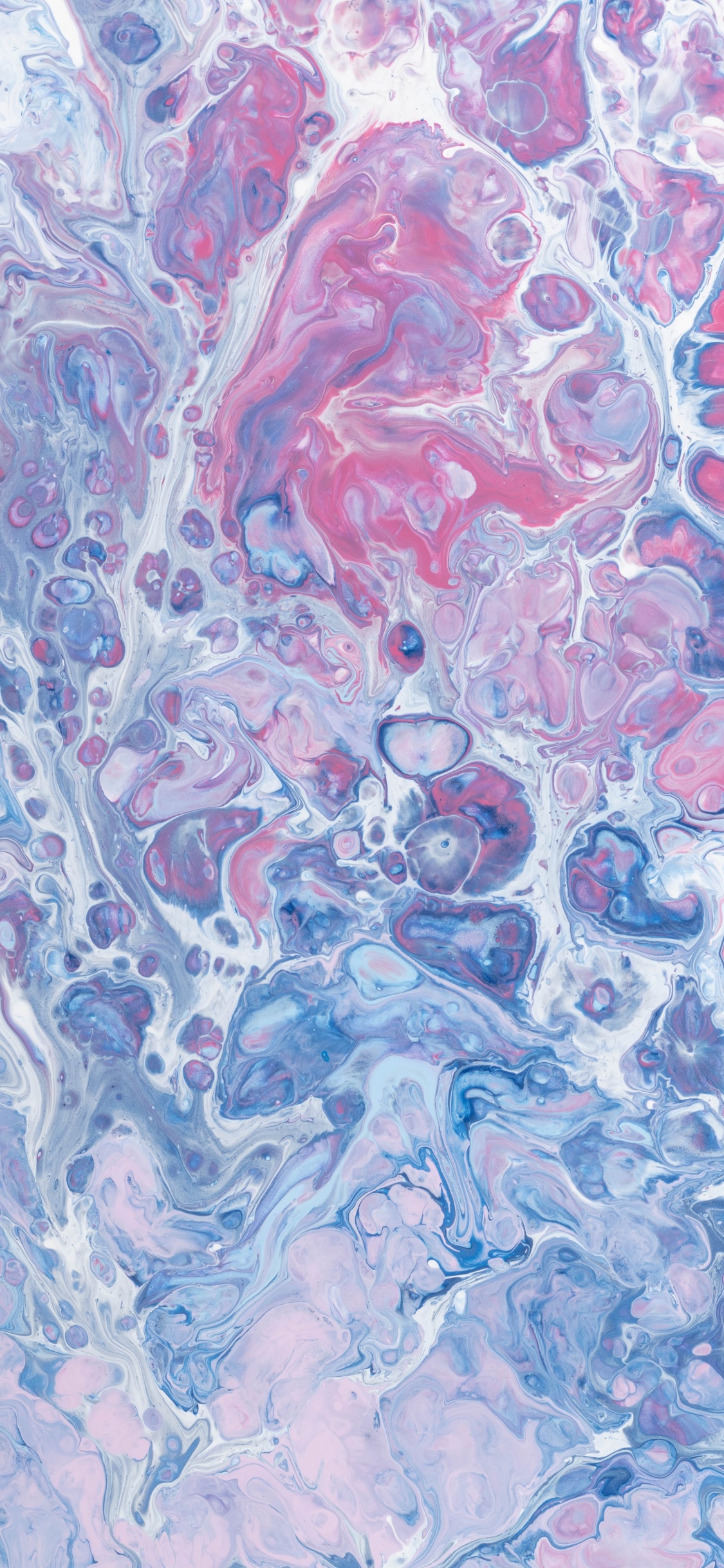 Braune Grüne Und Schwarze Abstrakte Malerei. Wallpaper in 1125x2436 Resolution