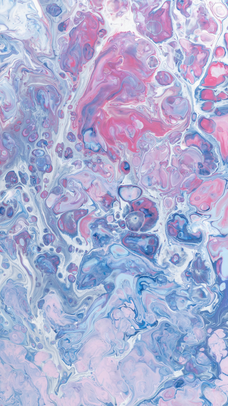 Pintura Abstracta Marrón Verde y Negro. Wallpaper in 750x1334 Resolution