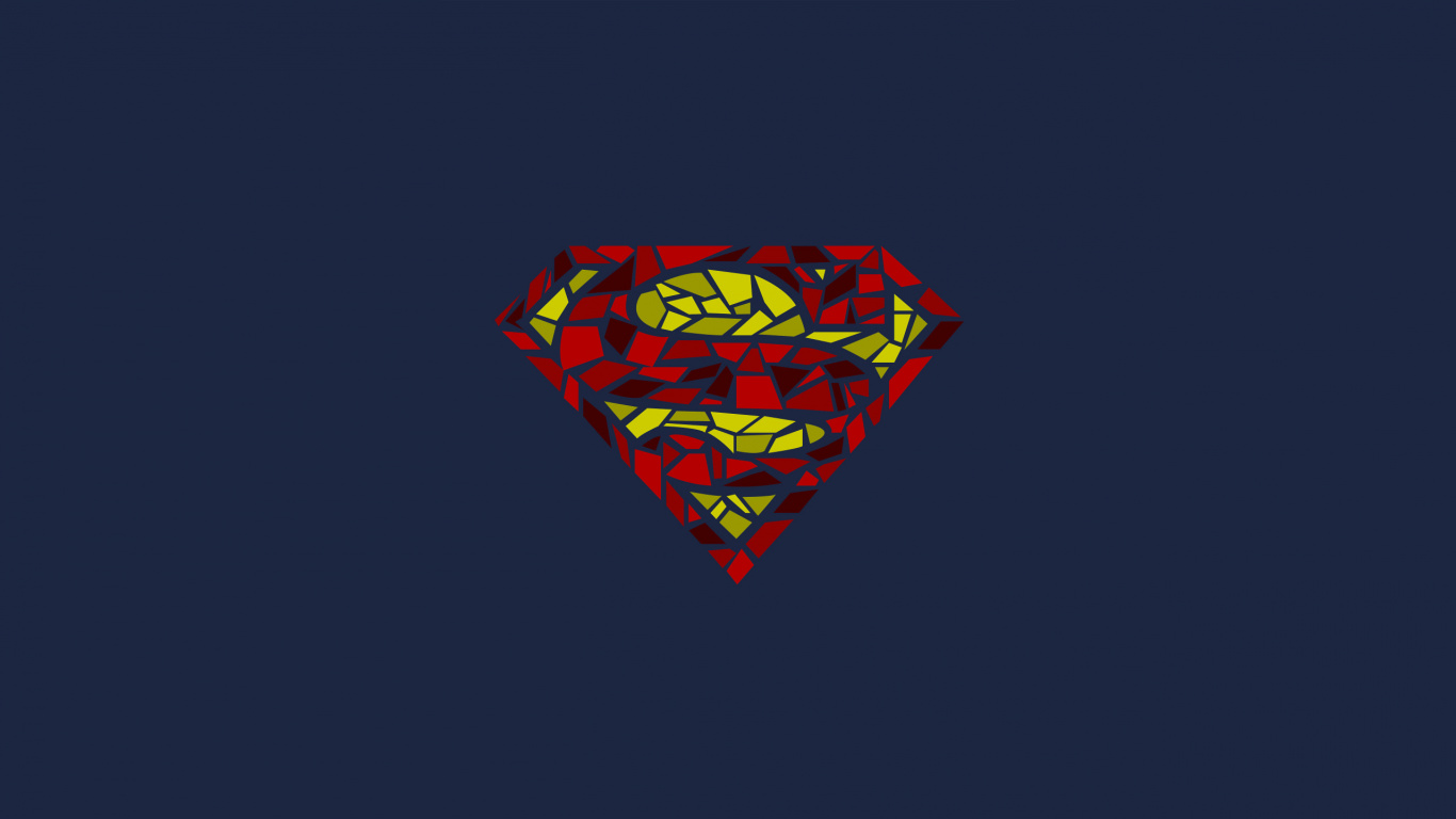 Red and Yellow Diamond Logo. Wallpaper in 1366x768 Resolution