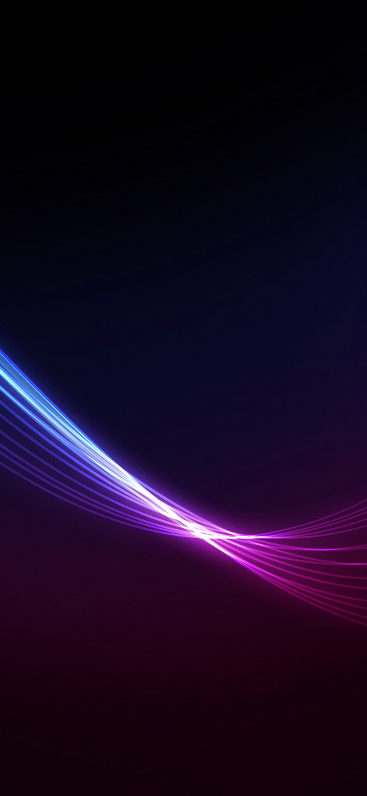 Digitale Tapete Mit Rotem Und Weißem Licht. Wallpaper in 1242x2688 Resolution