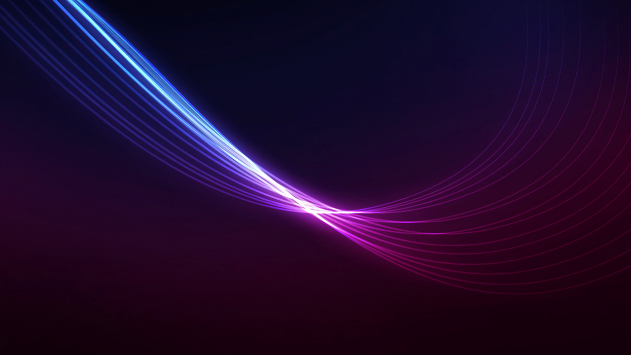 Digitale Tapete Mit Rotem Und Weißem Licht. Wallpaper in 1280x720 Resolution