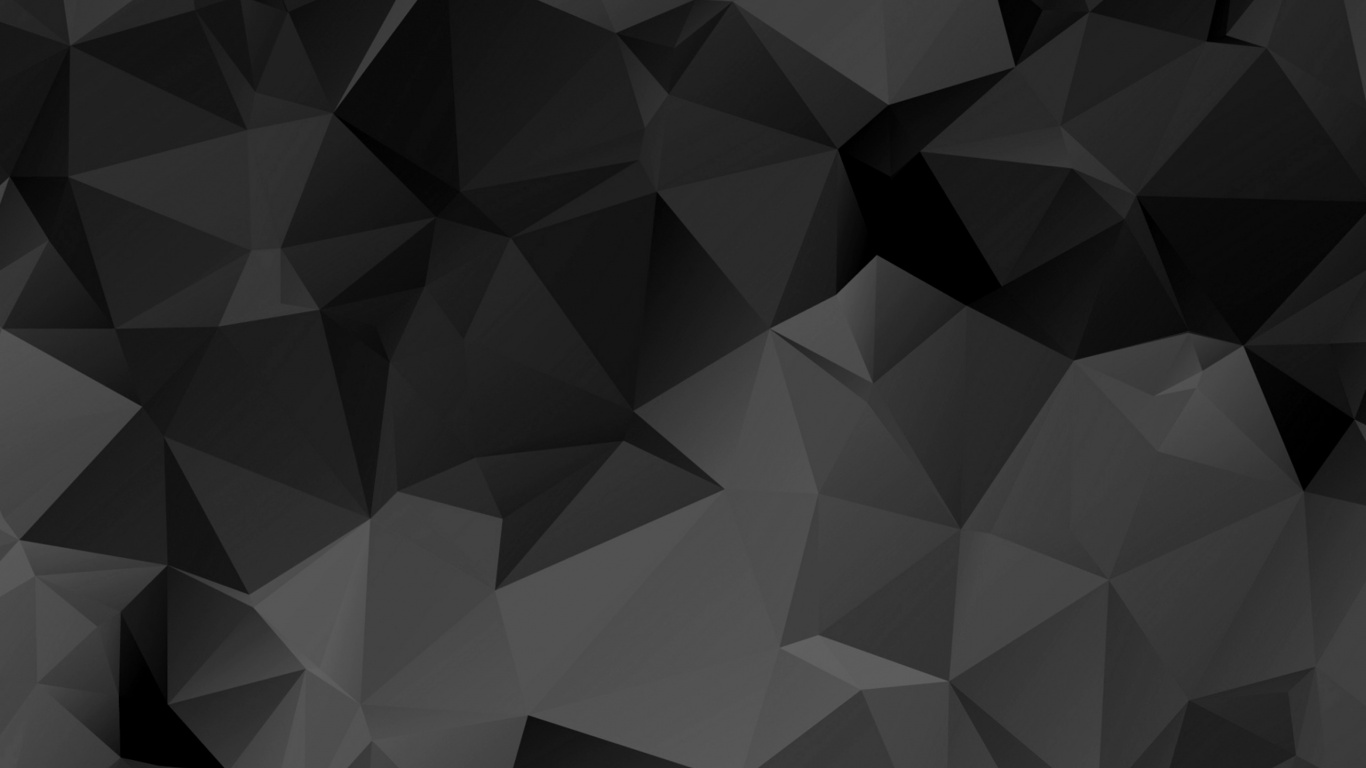 三角形, 黑色的, 对称, 黑色和白色的, 安卓 壁纸 1366x768 允许