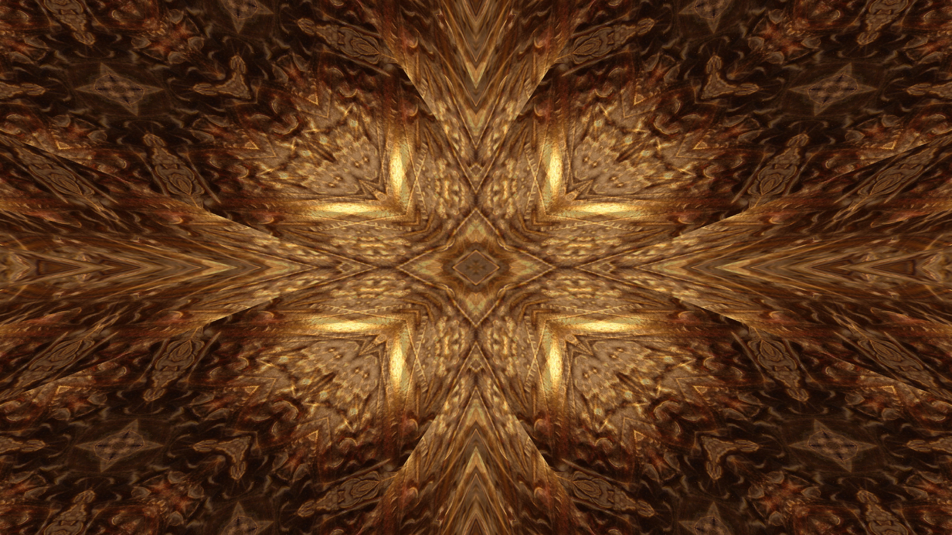 Braunes Und Schwarzes Florales Textil. Wallpaper in 1920x1080 Resolution