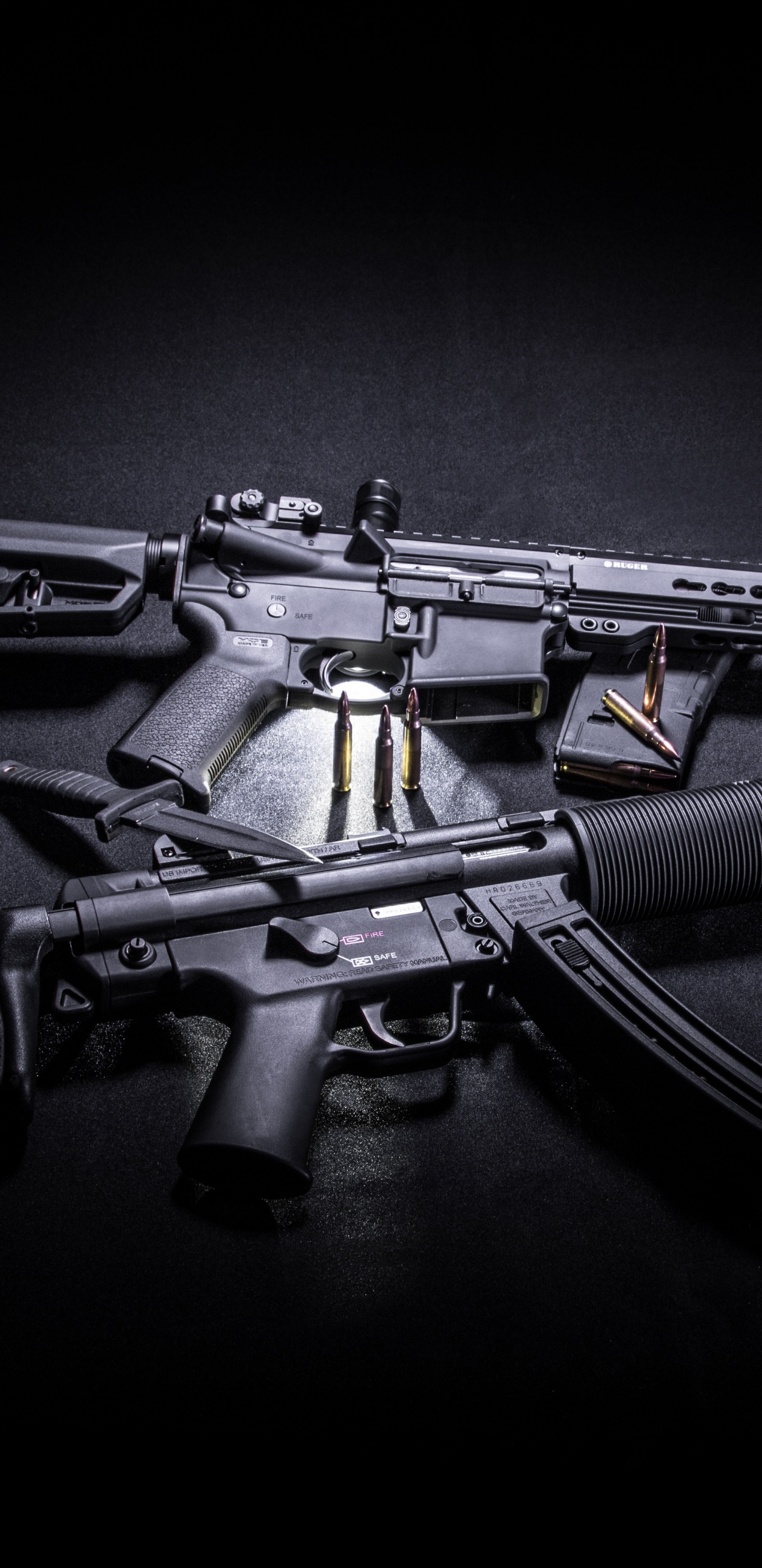 Feuerwaffe, STURMGEWEHR, Trigger, Gun Barrel, Maschinengewehr. Wallpaper in 1440x2960 Resolution