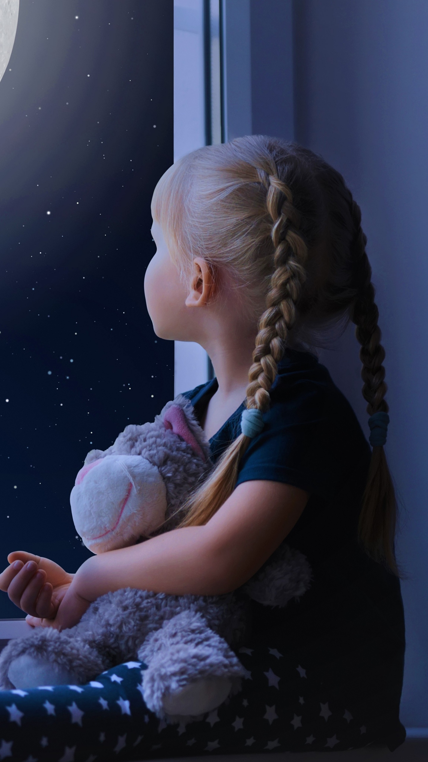 发型, Azure, 窗口, 紫色的, 手势 壁纸 1440x2560 允许