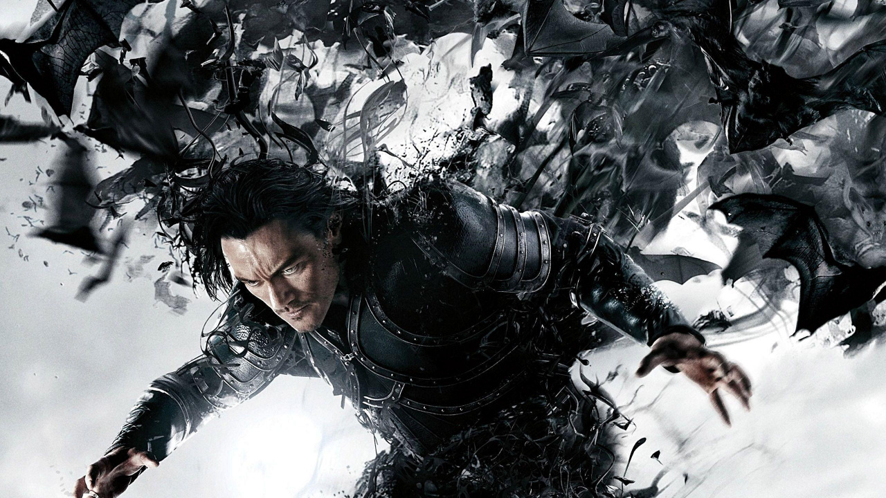 Woman in Black Leather Jacket Lying on Water. Wallpaper in 1280x720 Resolution