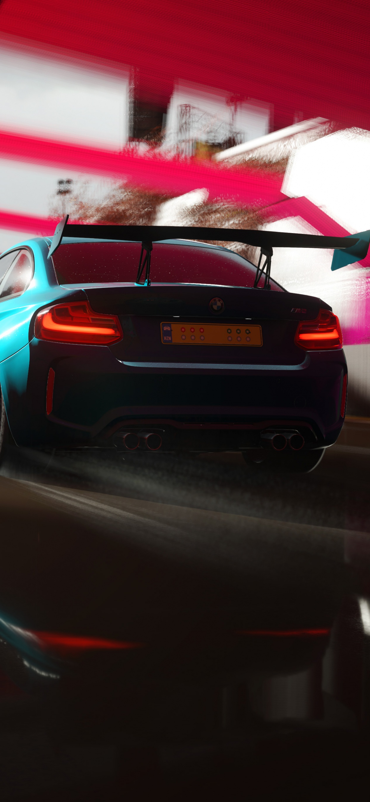 Car, Red, Automotive Lighting, Sports Car, Light. Wallpaper in 1242x2688 Resolution