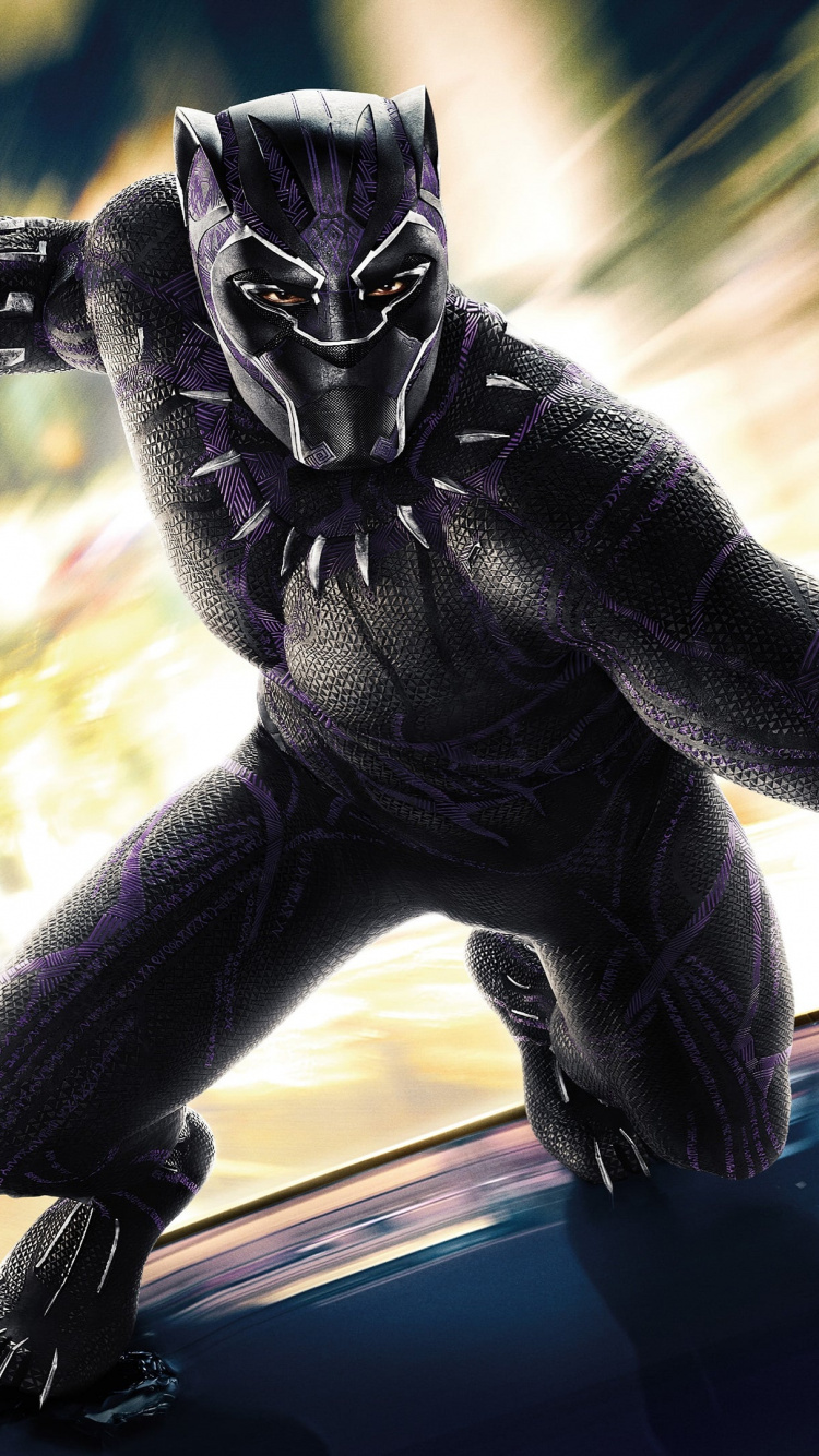 Schwarz-graue Roboter-Actionfigur. Wallpaper in 750x1334 Resolution