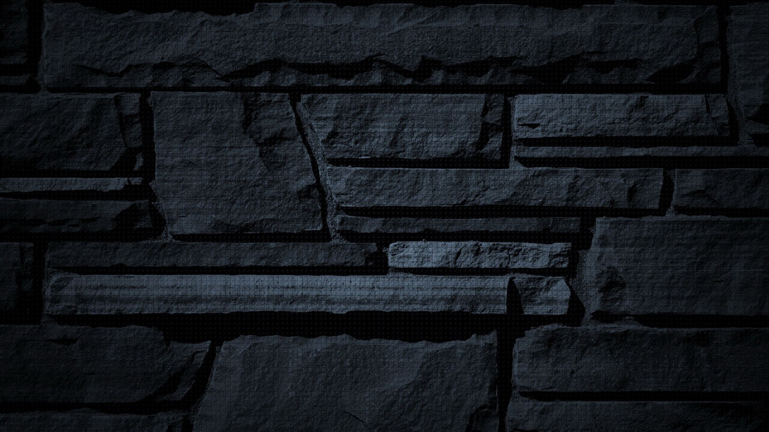 Brown and Black Brick Wall. Wallpaper in 2560x1440 Resolution